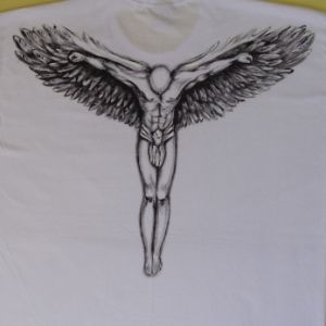 Homem Anjo::Série Tattoo - Atelier Sandra